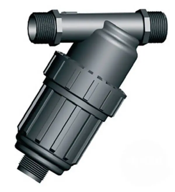 PP Y-filter 3/4" bu.dr. - max. 8 bar / 5 m³ 125 micron Koop Online