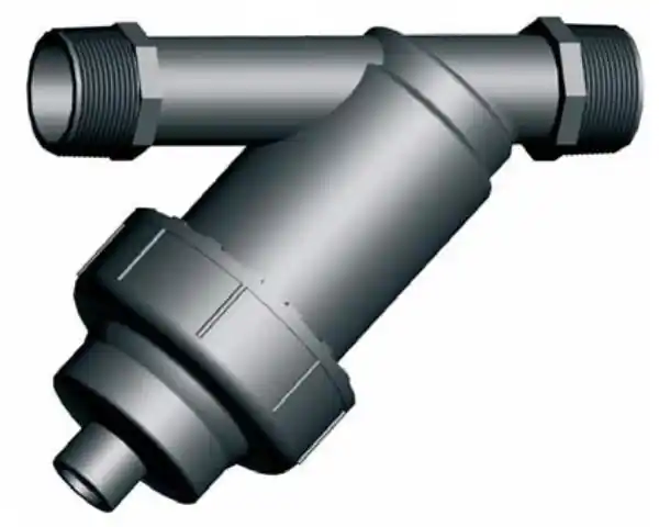 Populair PP Y-filter 1" bu.dr. - max. 8 bar / 5 m³ 125 micron