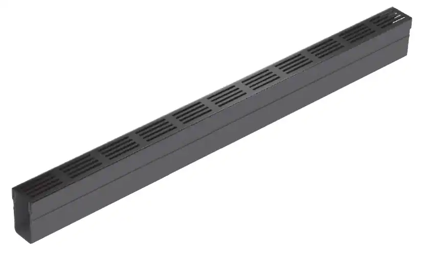 ACO slimline lijngoot zwart 100 x 6 x 10 cm Veilige Betaling