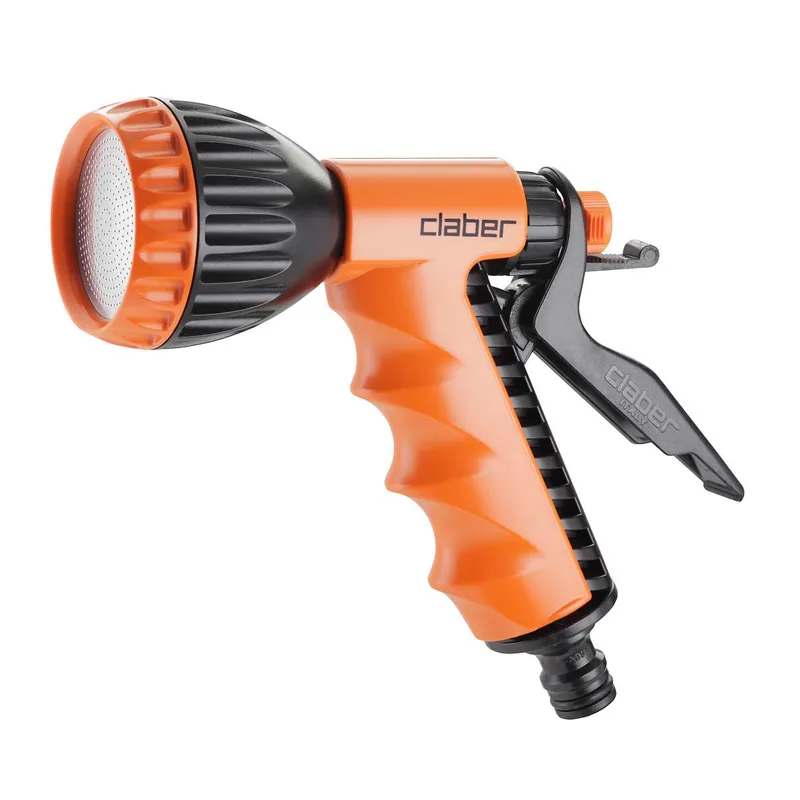 Claber sproeipistool 9561 Luxe tuinsproeier bekleed met rubber Nieuw