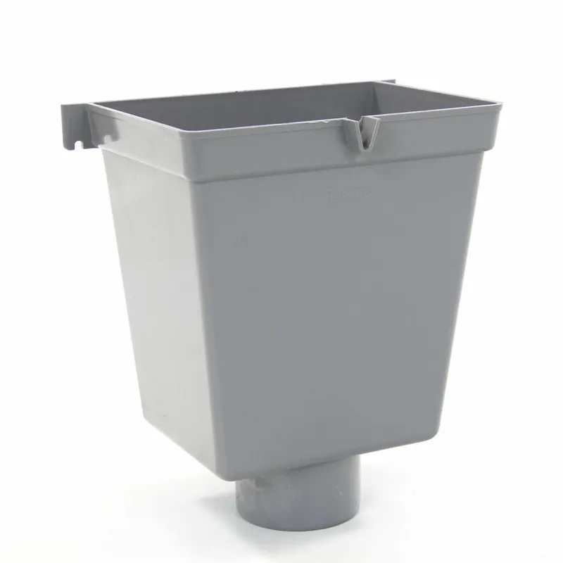 PVC HWA vergaarbak 80 mm, grijs Uitverkoop