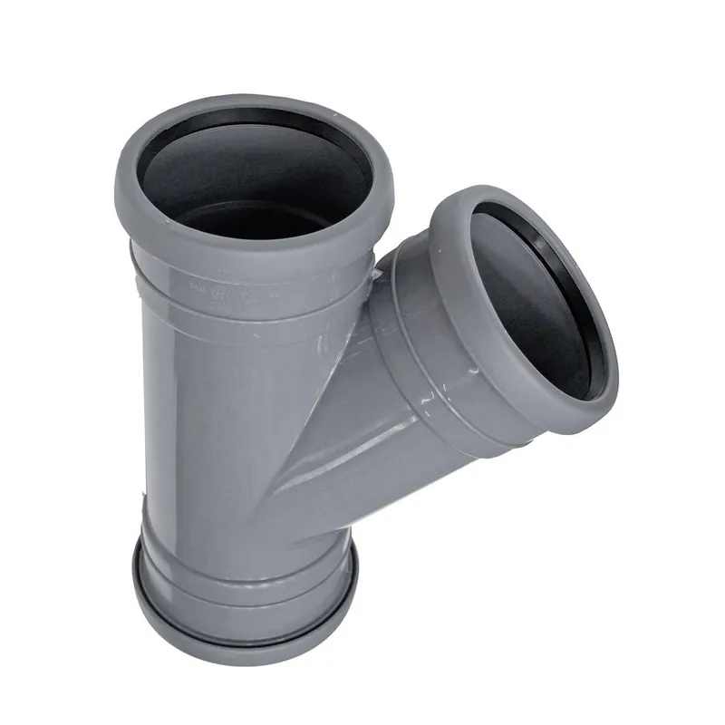Laatste Versie PVC T-stuk 88 graden 40 mm (mof/mof - lijm)