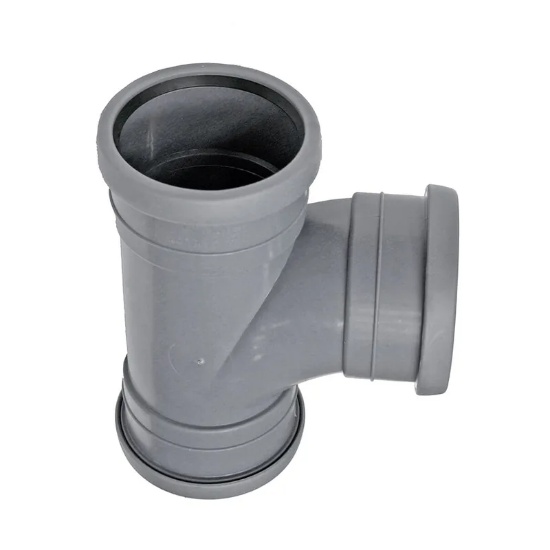 Lage Prijs T-stuk 88gr, Ø 75mm 3 x mof