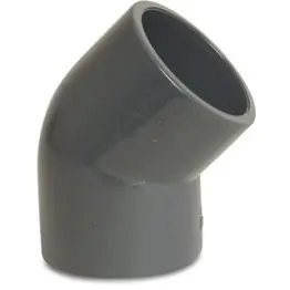 VDL PVC knie 45 graden Ø 125 mm, PN16 Goedkoop