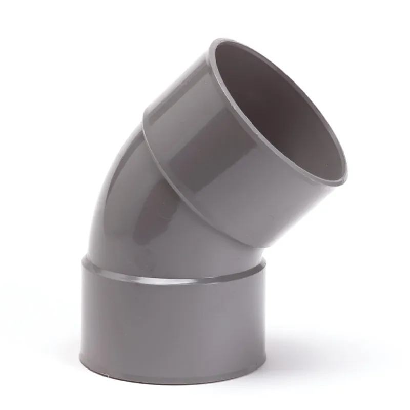Op = Op PVC HWA bocht 45 graden 80 mm mof/mof