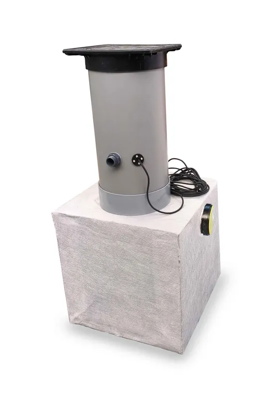 Bestseller Drainage pompput 200 liter - installatiediepte op maat 90 - 120 cm RI.700.140