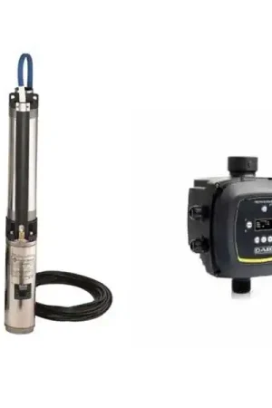 Beste Prijs DAB S4 4/14 1.5HP KIT T400/50 4OL bronpomp set Active Driver