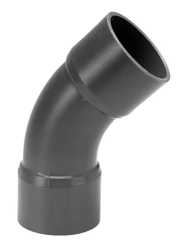 Beperkt Aanbod VDL PVC bocht 45 graden 63 mm PN10 - (handgevormd)