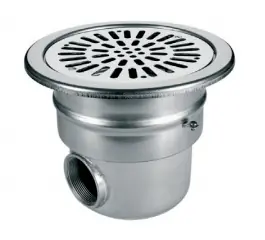 Ronde zwembad bodemput RVS 2‘‘ uitgang max. 13 m³/u Betrouwbaar