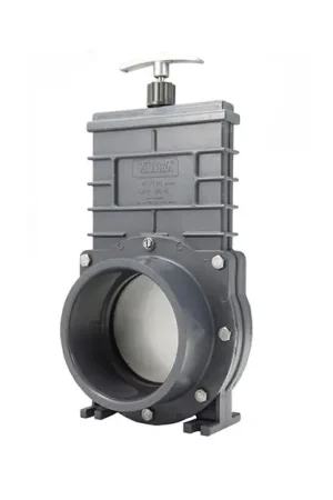 Valterra PVC schuifkraan 315 mm - 2 x lijmmof / RVS schuif Aanbieding
