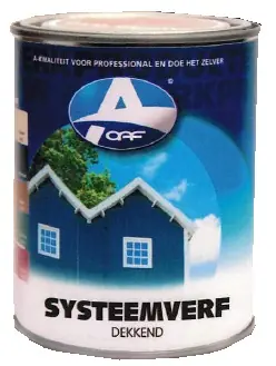 Systeemverf BOERENGROEN 750 ML Hoge Kwaliteit