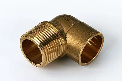 Betaalbaar Knie MESSING Bu. 1/2*15