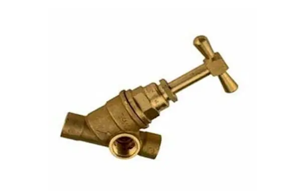 Stopkraan Mes.22mm 2*CAP Beste Prijs