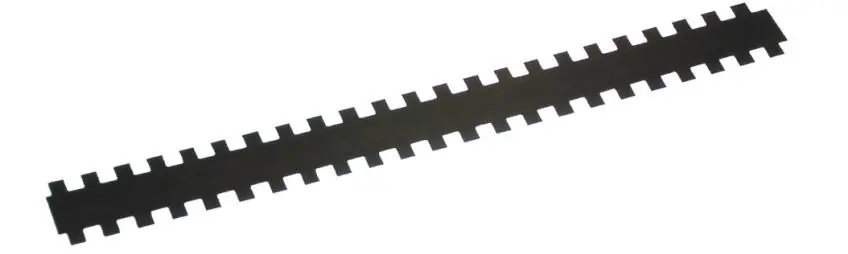 Voordeelprijs Tandenrij 6X6X6 mm