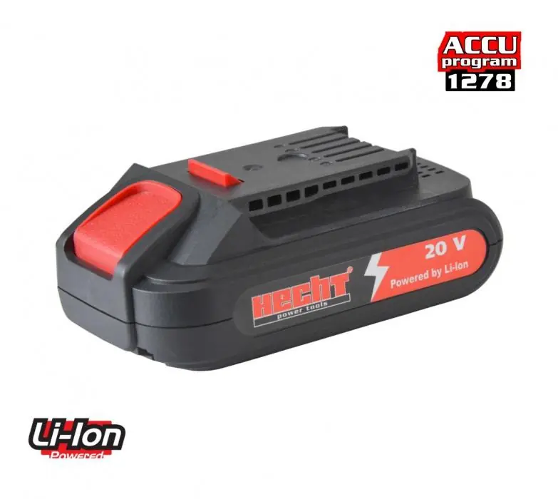 Accu HECHT 20Volt / 2.0Ah Laatste Versie