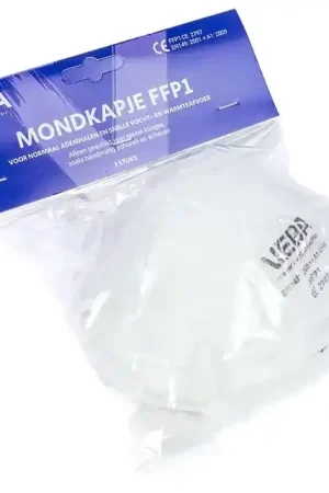 Stofmaskers FFP1 3x Bestseller