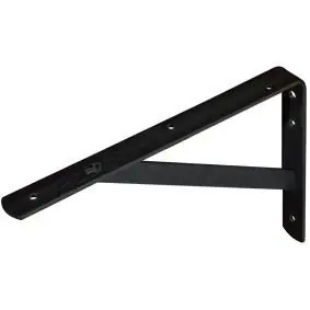 Actieprijs Plankdrager ZWAAR ZWART 300x200