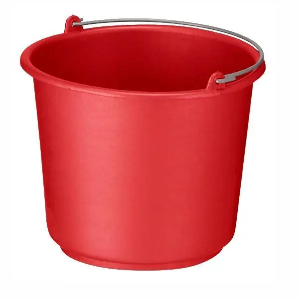 Bouwemmer ROOD 12 LITER Bestel Nu