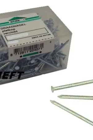 Bestel Nu Draadnagels PLATKOP VERZINKT 350GR. 1.5*20