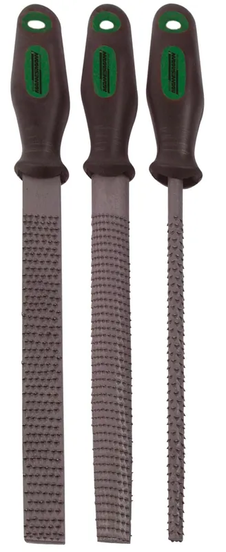 Rechtstreeks Van De Fabrikant Hout raspenset 3 Delig