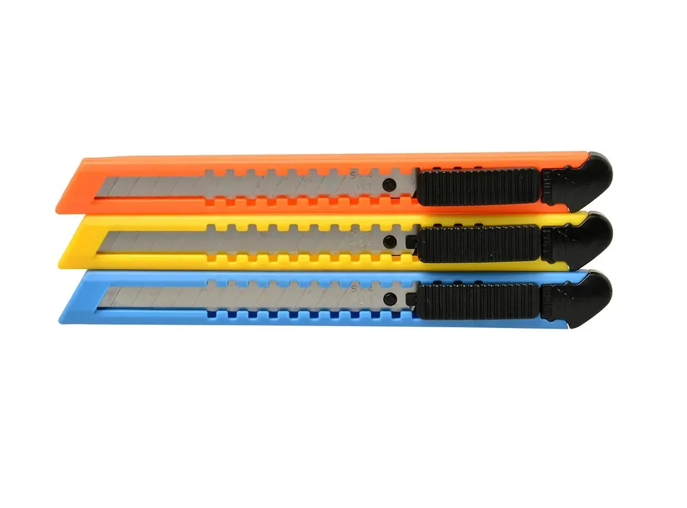 Afbreekmessen 9 mm 3x Speciale Aanbieding