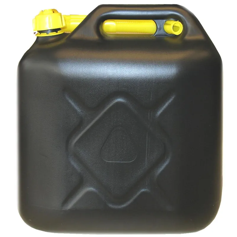 Beste Prijs Jerrycan ZWART 5 liter