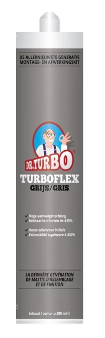Laatste Versie TURBO-flex GRIJS