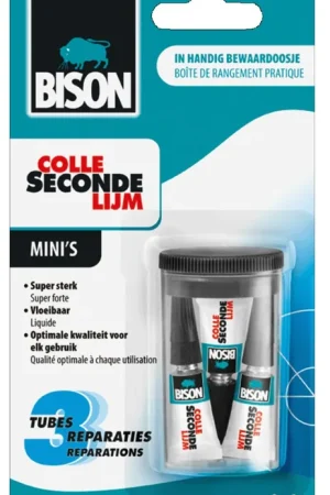 Secondelijm 3x1 GRAM SC-24G Gecertificeerd