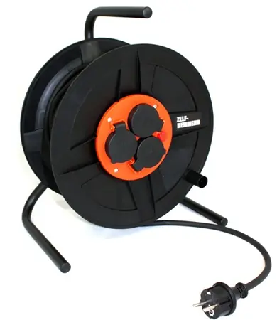 Kabelhaspel BM 25METER 3*1.5 RUBBER Favoriet