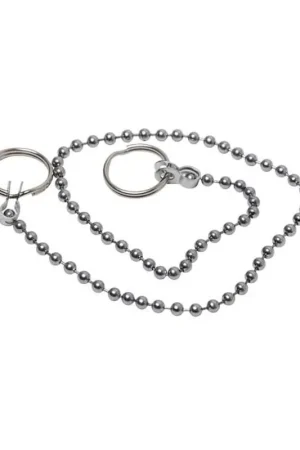 Wastafelketting CHROOM 30 cm Populair