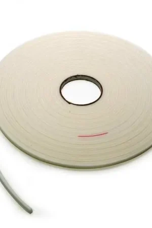 Glasband 9 x 4 mm - Schijven van 25 meter - Wit Fabrieksprijs