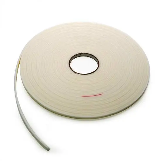Glasband 9 x 4 mm - Schijven van 25 meter - Wit Fabrieksprijs
