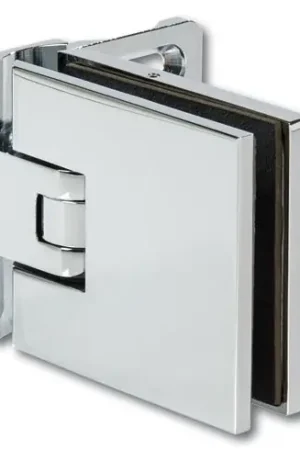 Milano Original glas/wand 90° éénzijdige wandmontage - RVS Superprijs
