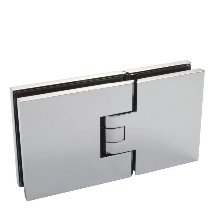 Douchedeurscharnier Flamea glas/glas 180° - RVS Beperkt Aanbod