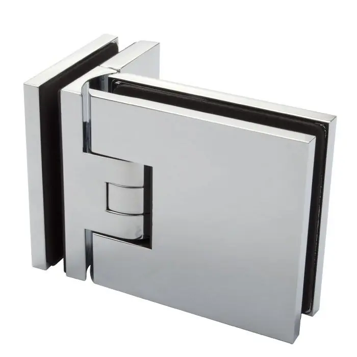 Douchescharnier Flamea+ glas/glas 90° - Mat Chroom Superprijs