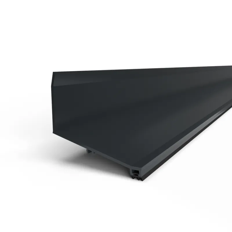 Rechtstreeks Van De Fabrikant Aluminium muuraansluitprofiel voor lichtstraat of veranda