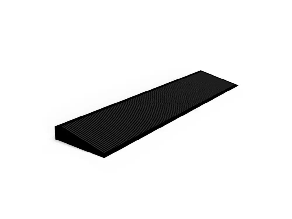 Direct Beschikbaar Kunststof beglazingskegje - 22x8x4 mm - Zwart