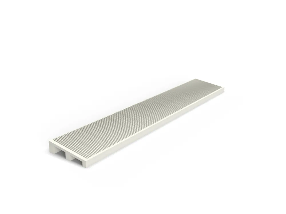 Kunststof beglazingskegje - 24x8x4 mm - Beige Koopje