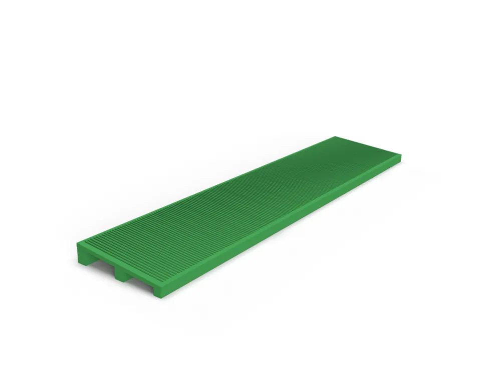 Flitsaanbieding Kunststof beglazingskegje - 30x10x5 mm - Groen