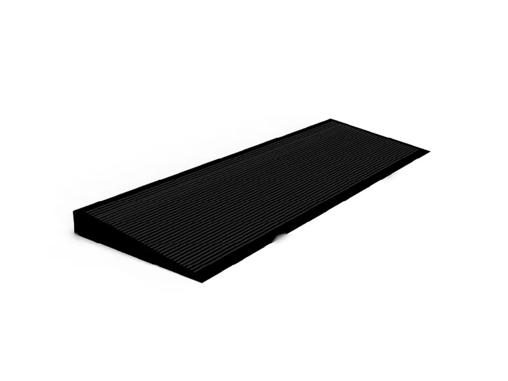 Kunststof beglazingskegje - 36x5x1 mm - Zwart Veilige Betaling