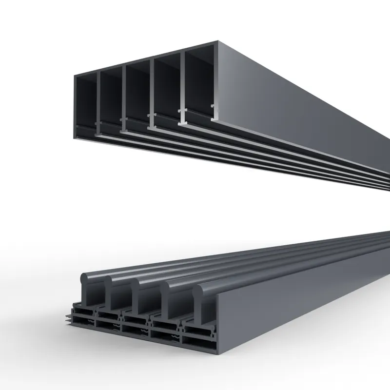Veilige Betaling Railsysteem glazen veranda schuifwand - 5 spoor