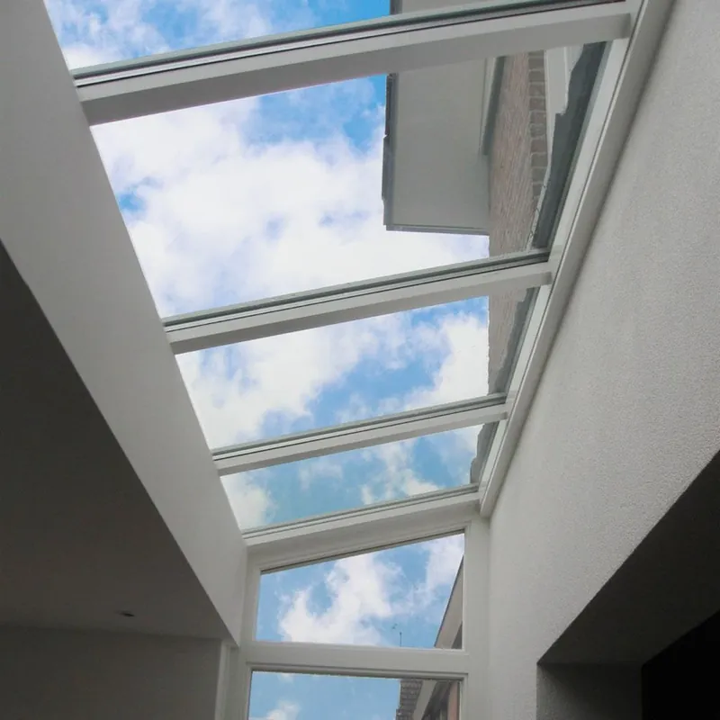 Zelfbouw lichtstraat 2 vak lessenaarsdak 1810x1100mm Goedkoop