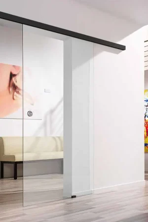 Korting Schuifrail B slide 50 wandmontage - Zwart