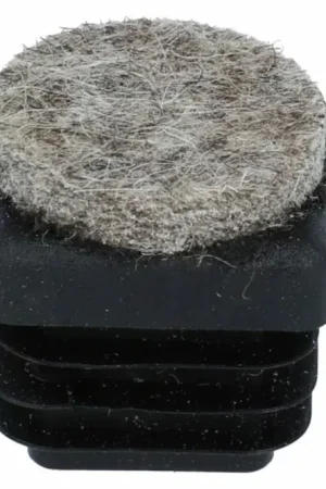 Insteekdop vierkant 25X25 mm met Vilt Lage Kosten