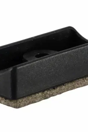 Korting Sleebuisglijder 22 mm met Vilt zwart