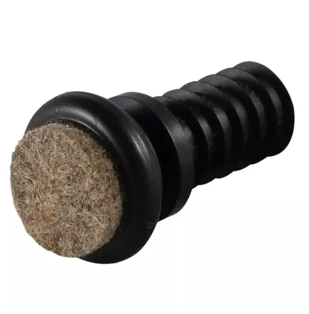 Must-Have Vloerdop voor stoelpoten ø23 mm met metalen stift en vilt 16×1,5-2 mm