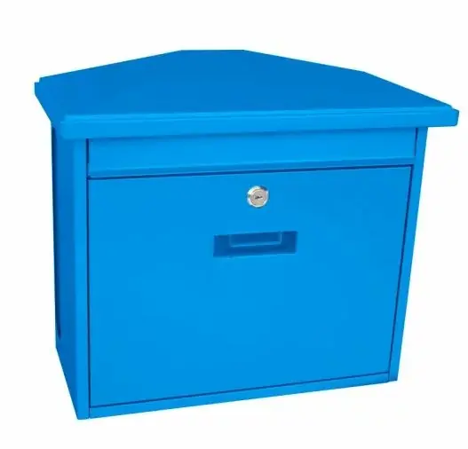 Wandbrievenbus Zamoran blauw Beperkte Voorraad
