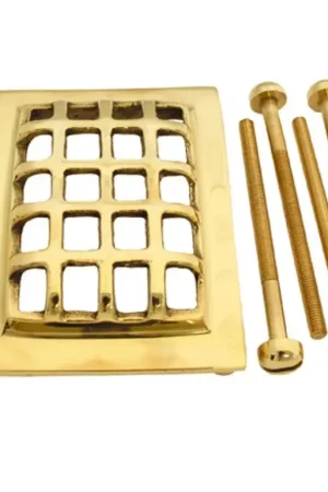 Mauer doorkijkluikje 97×73 mm compleet messing gepolijst Direct Beschikbaar