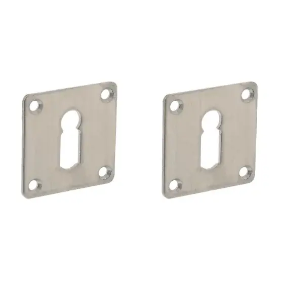 Intersteel sleutelrozetten 42x42x2mm rvs Rechtstreeks Van De Fabrikant