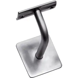 Op = Op Intersteel Leuninghouder gebogen vierkant hol rvs